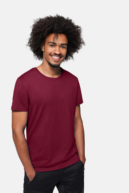 HAKRO T-Shirt MIKRALINAR® ECO - Weinrot - 5