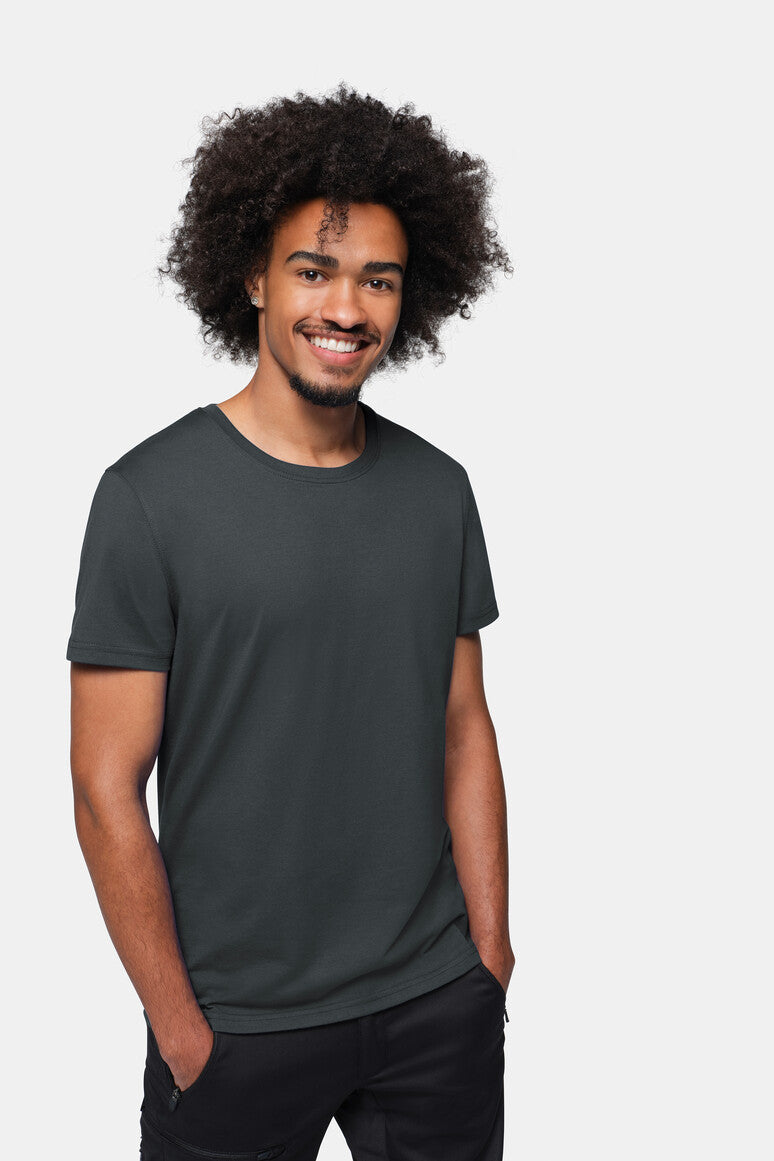 HAKRO T-Shirt MIKRALINAR® ECO - Karbongrau - 5