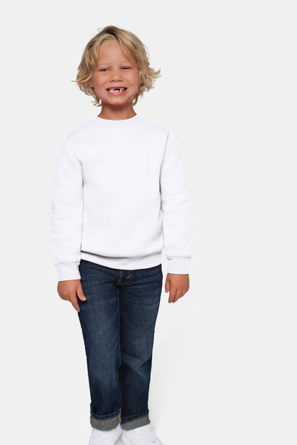 HAKRO Kinder Sweatshirt Bio-Baumwolle - Weiß - 5