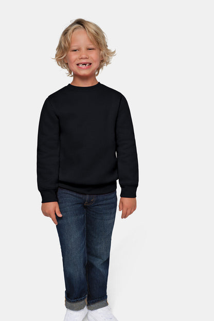 HAKRO Kinder Sweatshirt Bio-Baumwolle - Schwarz - 5