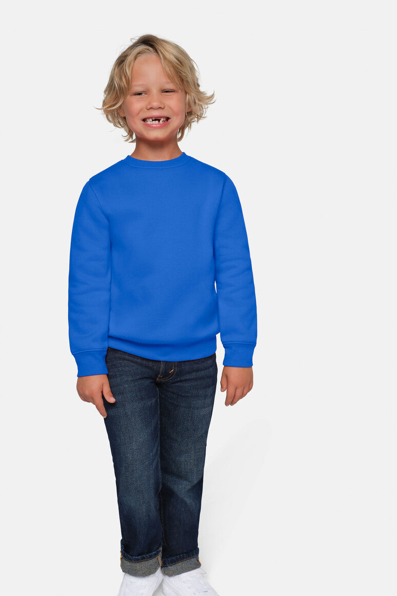 HAKRO Kinder Sweatshirt Bio-Baumwolle - Royalblau - 5