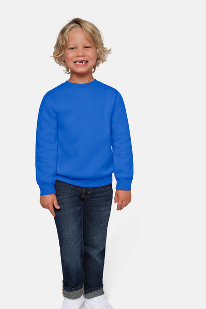 HAKRO Kinder Sweatshirt Bio-Baumwolle - Royalblau - 5