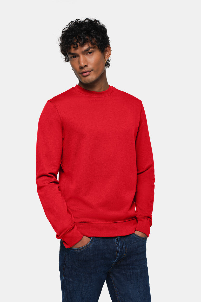 HAKRO Sweatshirt MIKRALINAR® ECO - Rot - 5