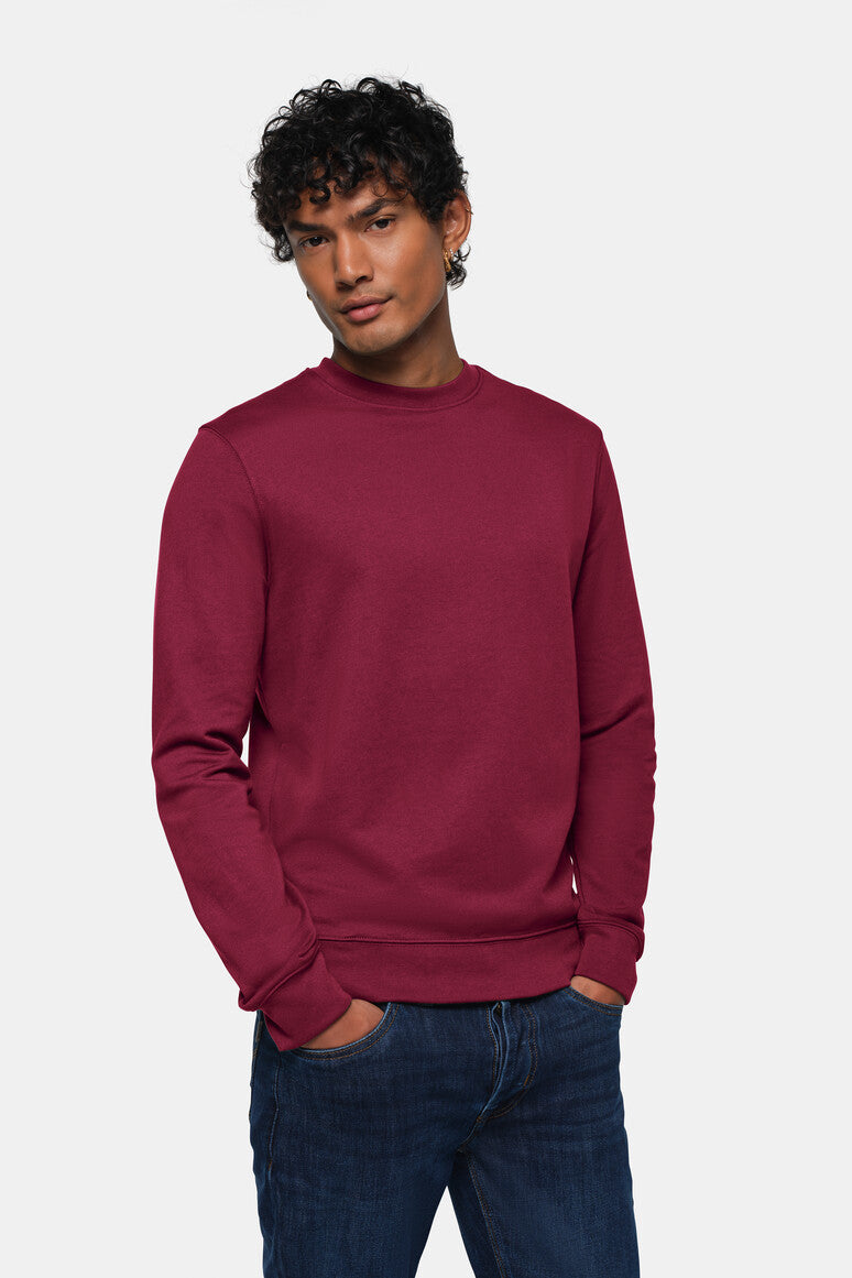 HAKRO Sweatshirt MIKRALINAR® ECO - Weinrot - 5