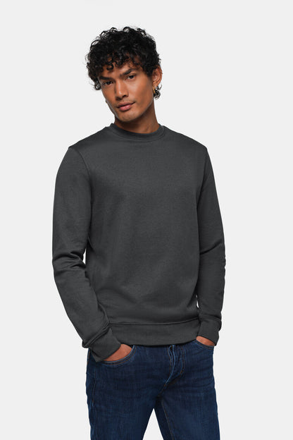 HAKRO Sweatshirt MIKRALINAR® ECO - Karbongrau - 5