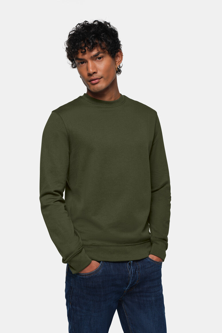 HAKRO Sweatshirt MIKRALINAR® ECO - Olive - 5