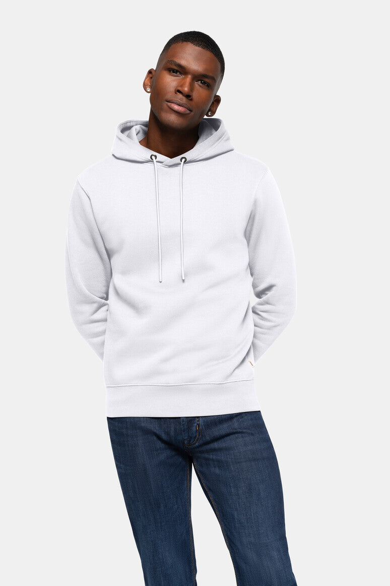 HAKRO Kapuzen-Sweatshirt Bio-Baumwolle - Weiß - 5