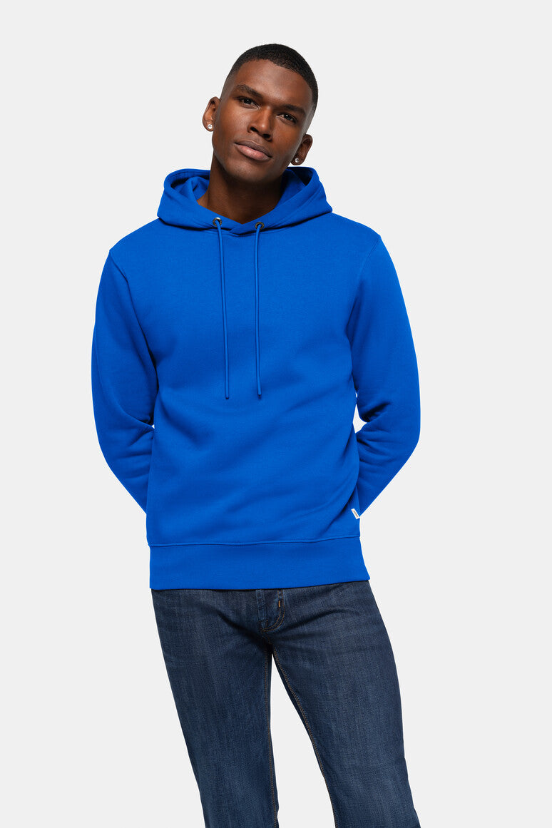 HAKRO Kapuzen-Sweatshirt Bio-Baumwolle - Royalblau - 5