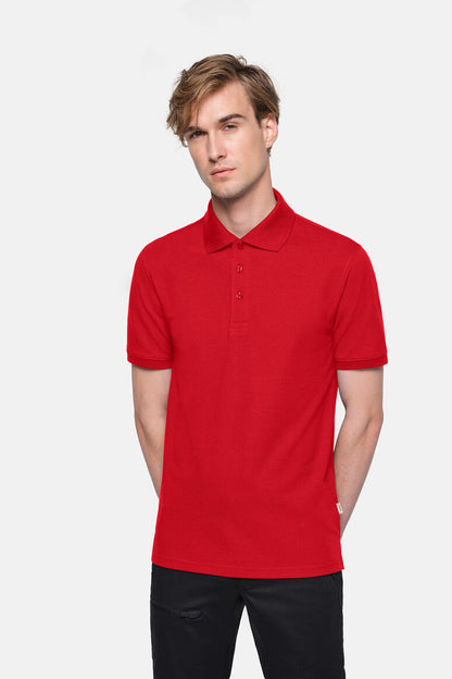 HAKRO Poloshirt MIKRALINAR® ECO - Rot - 5
