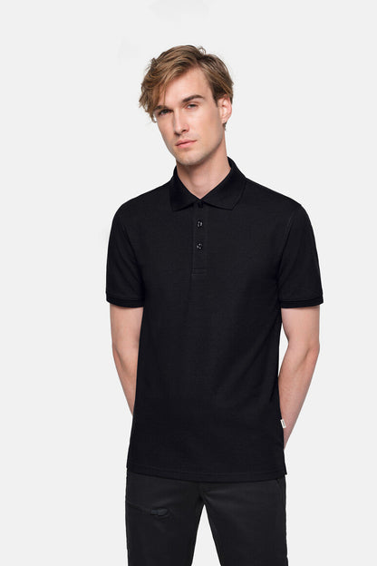 HAKRO Poloshirt MIKRALINAR® ECO - Schwarz - 5