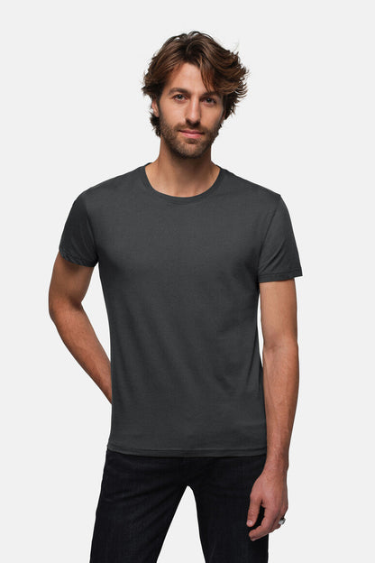 HAKRO T-Shirt Bio-Baumwolle - Karbongrau - 5