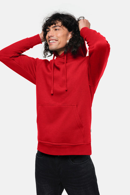 HAKRO Kapuzen-Sweatshirt Premium - Rot - 5