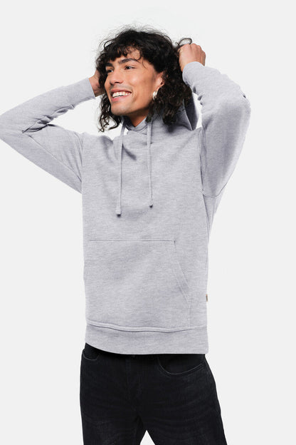 HAKRO Kapuzen-Sweatshirt Premium - Ash meliert - 5