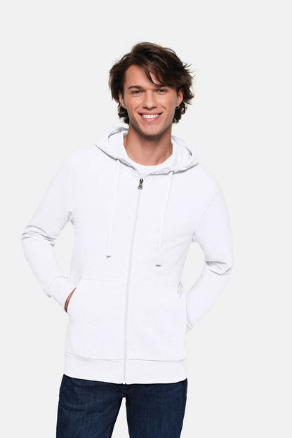 HAKRO Kapuzen-Sweatjacke Premium - Weiß - 5