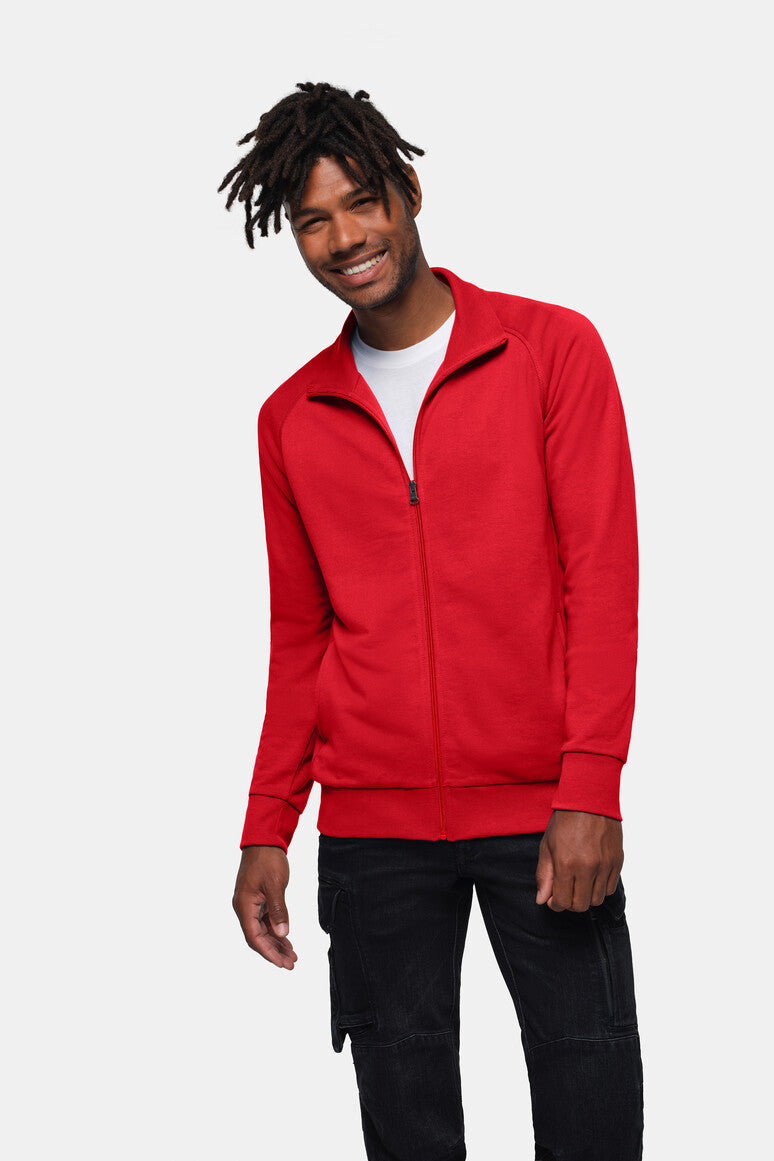 HAKRO Sweatjacke Premium - Rot - 5