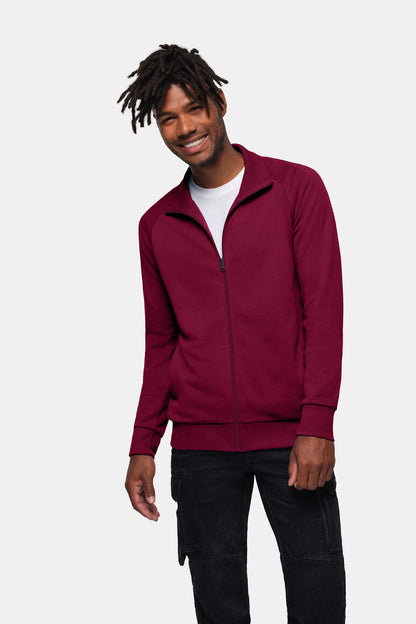 HAKRO Sweatjacke Premium - Weinrot - 5