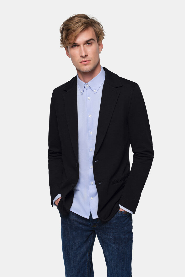 HAKRO Sweatblazer Premium - Schwarz - 5
