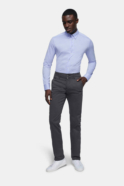 HAKRO Chinohose X-Stretch - Karbongrau - 5