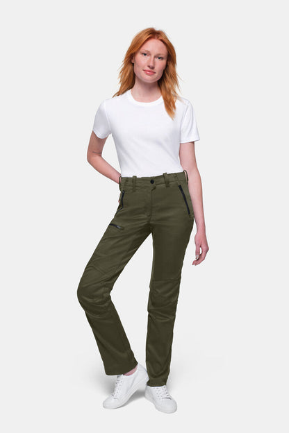 HAKRO Damen Performancehose ECO - Olive - 5