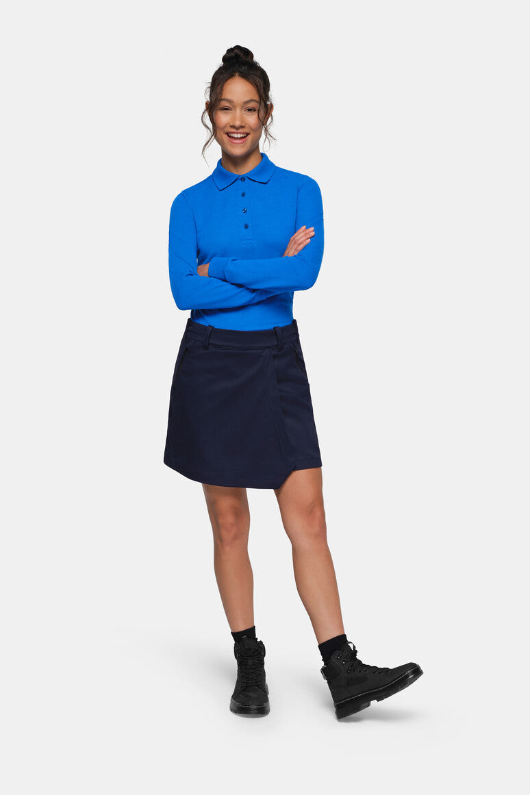 HAKRO Damen Performanceskort ECO - Tinte - 5