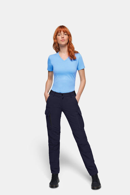HAKRO Damen Cargo-Funktionshose X-Stretch - Tinte - 5