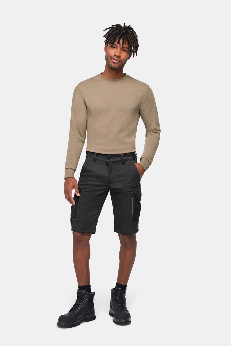 HAKRO Worker-Performanceshorts ECO - Karbongrau - 5