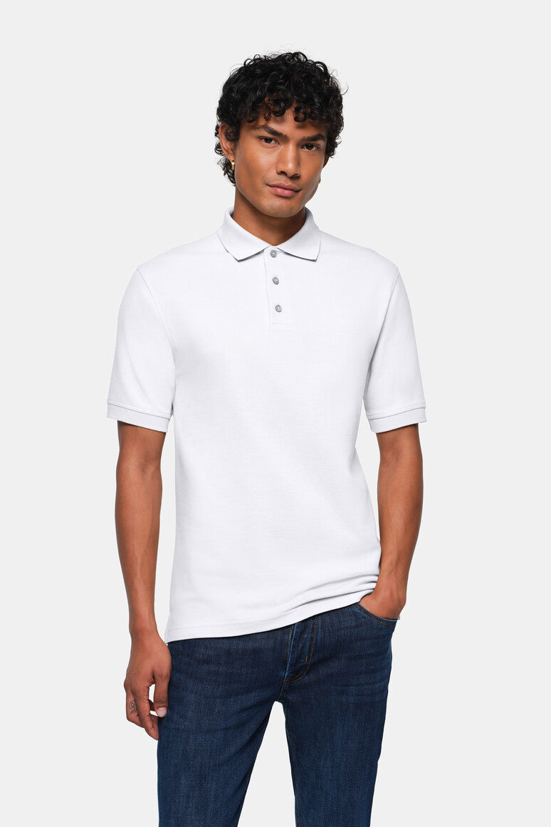 HAKRO Poloshirt Top - Weiß - 5
