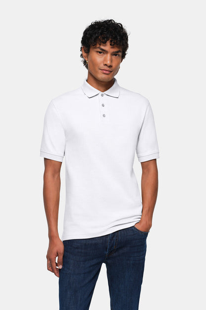 HAKRO Poloshirt Top - Weiß - 5