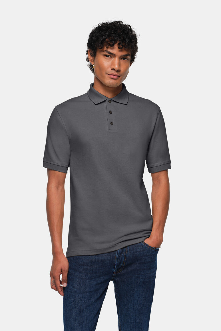 HAKRO Poloshirt Top - Graphit - 5