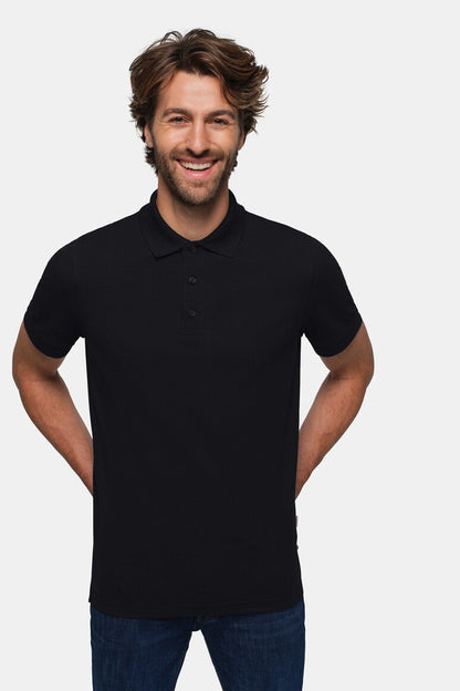 HAKRO Poloshirt Pima-Baumwolle - Schwarz - 5