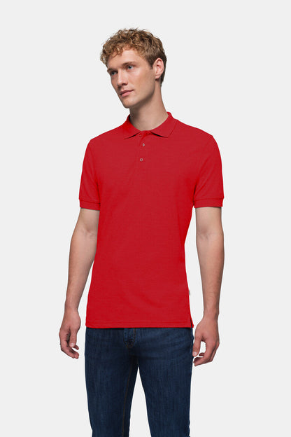 HAKRO Poloshirt Classic - Rot - 5