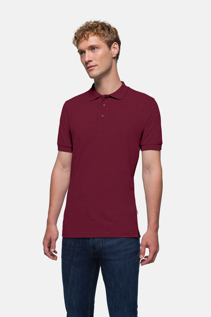 HAKRO Poloshirt Classic - Weinrot - 5