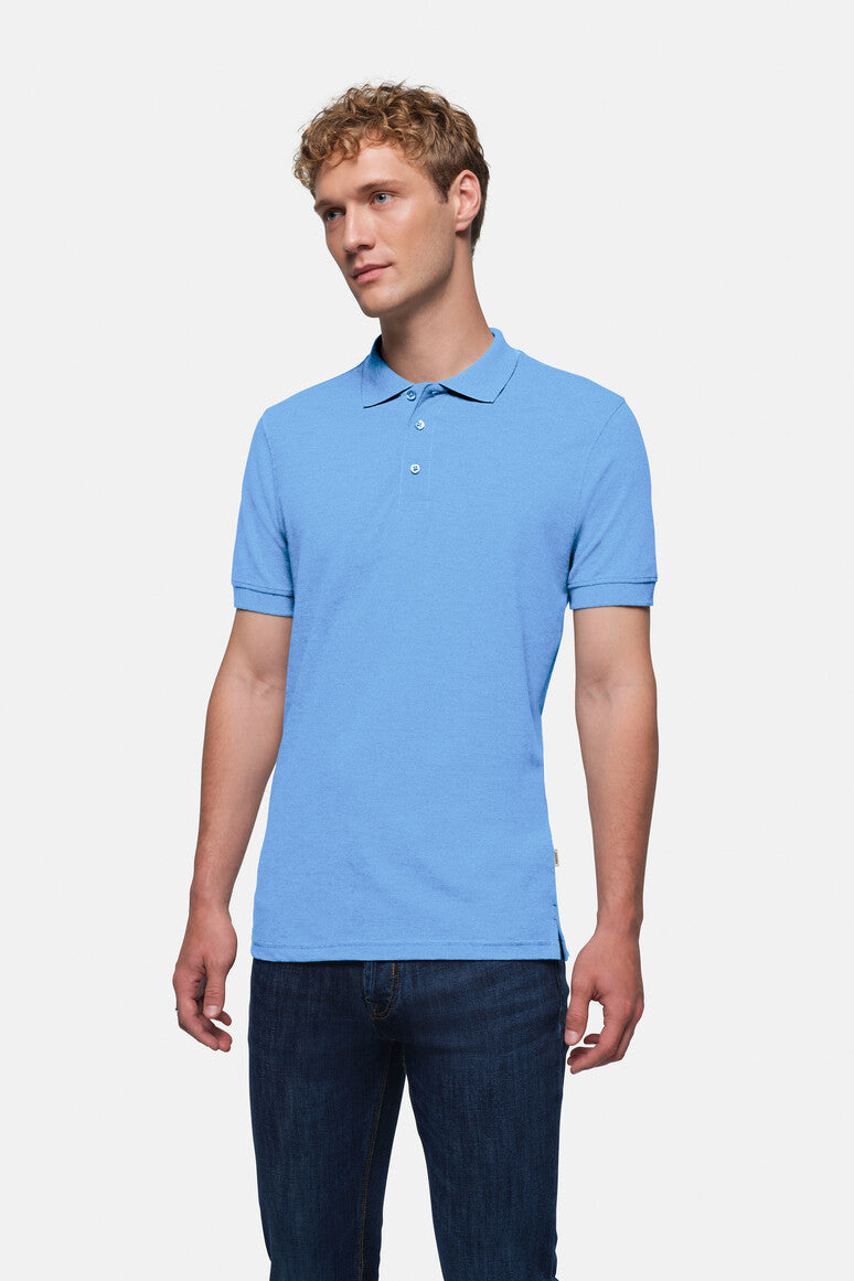 HAKRO Poloshirt Classic - Malibublau - 5