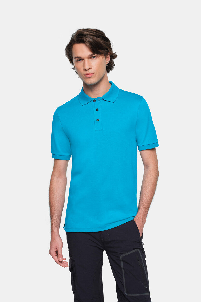HAKRO COTTON TEC® Poloshirt - Smaragd - 5