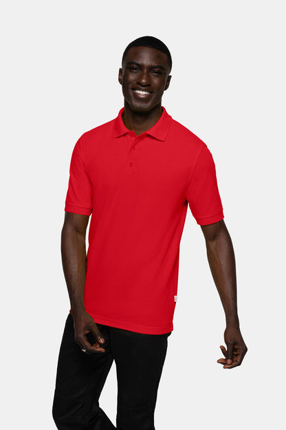 HAKRO Poloshirt MIKRALINAR® - Rot - 5