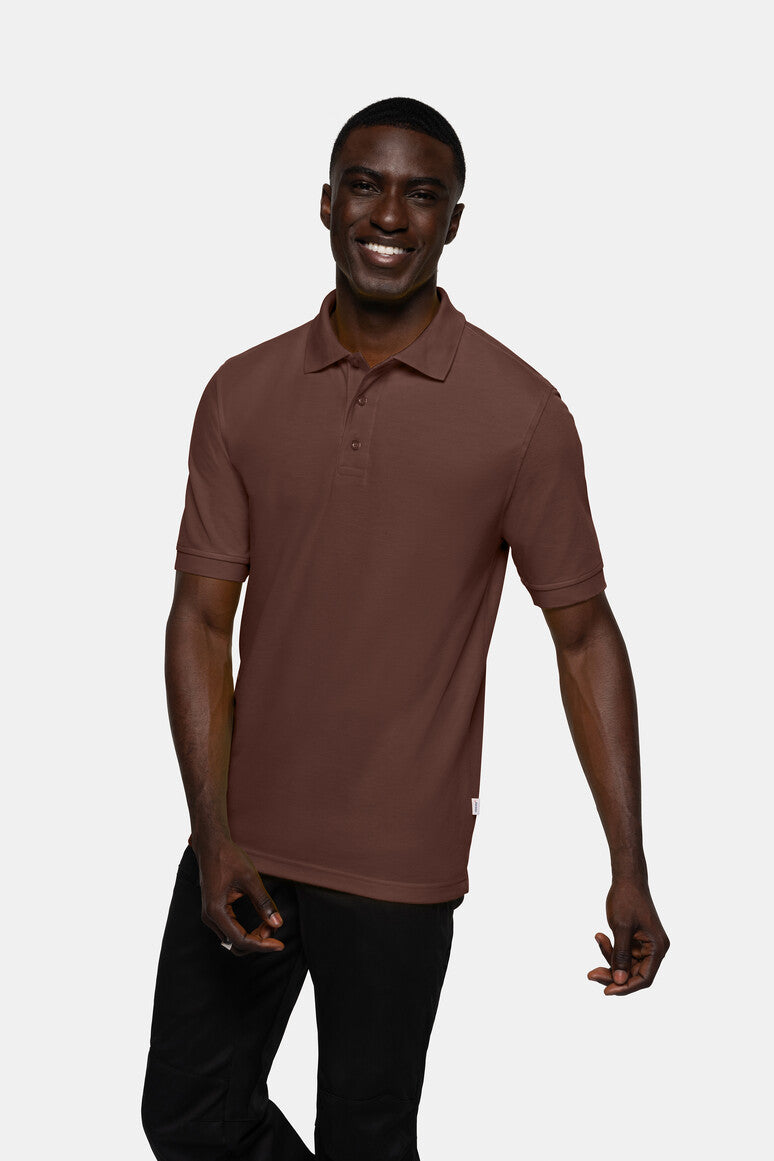 HAKRO Poloshirt MIKRALINAR® - Schokolade - 5