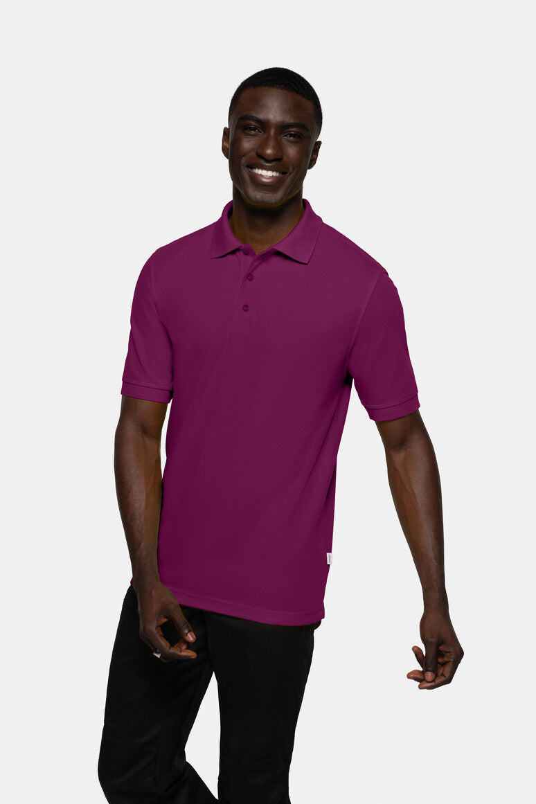 HAKRO Poloshirt MIKRALINAR® - Aubergine - 5