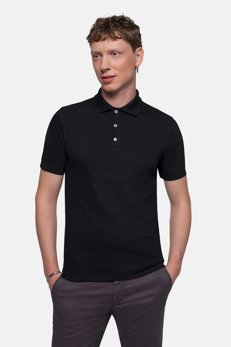 HAKRO Poloshirt Stretch - Schwarz - 5