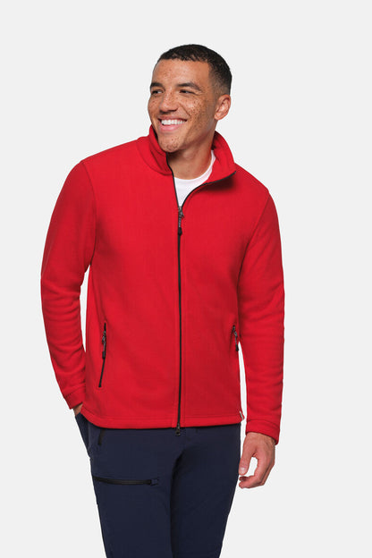 HAKRO Fleecejacke ECO - Rot - 5
