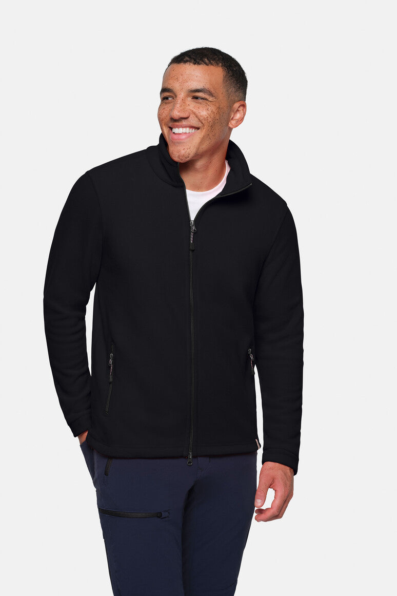 HAKRO Fleecejacke ECO - Schwarz - 5
