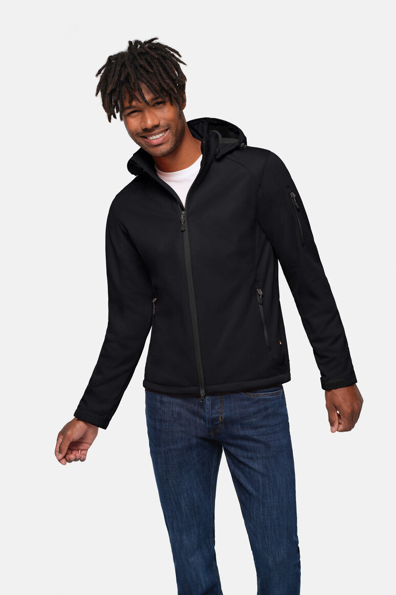 HAKRO Softshelljacke - Schwarz - 5