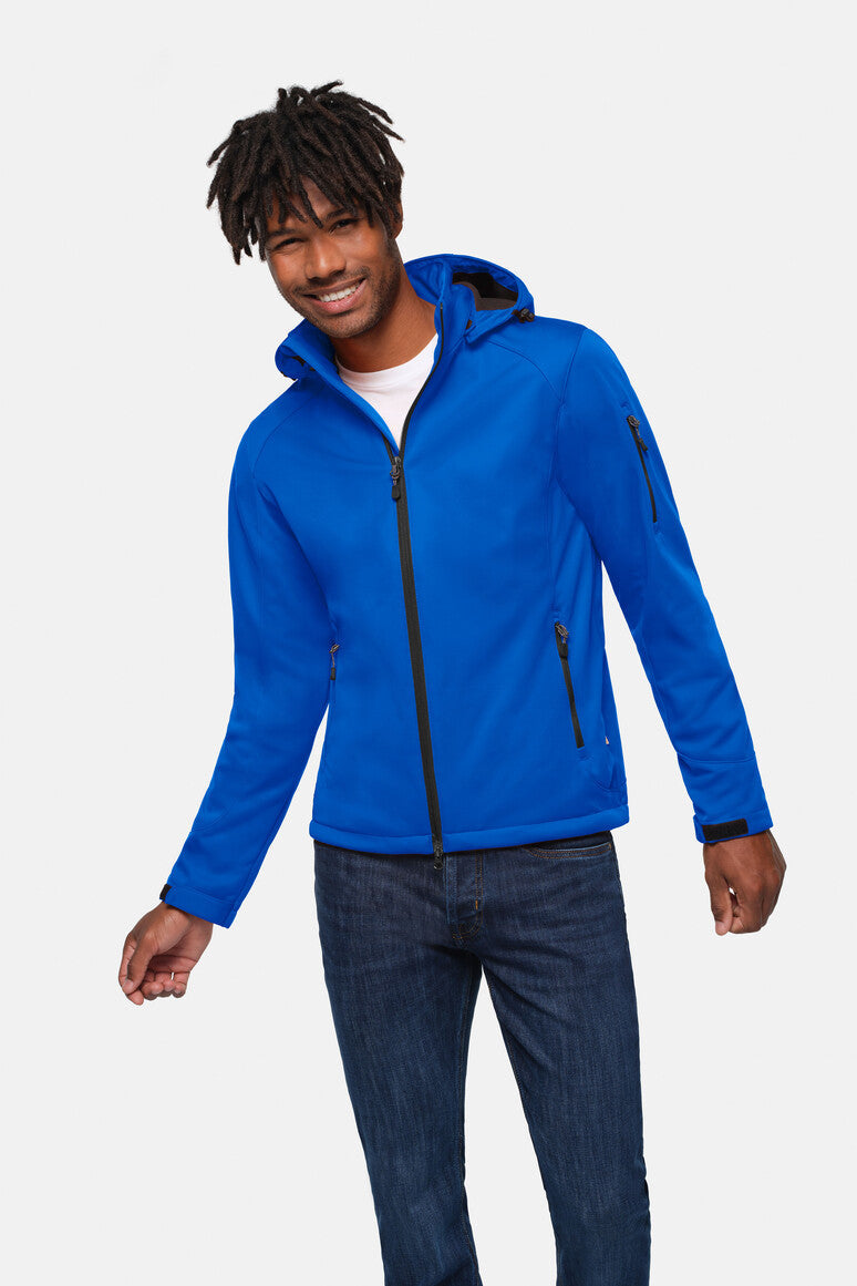 HAKRO Softshelljacke - Royalblau - 5