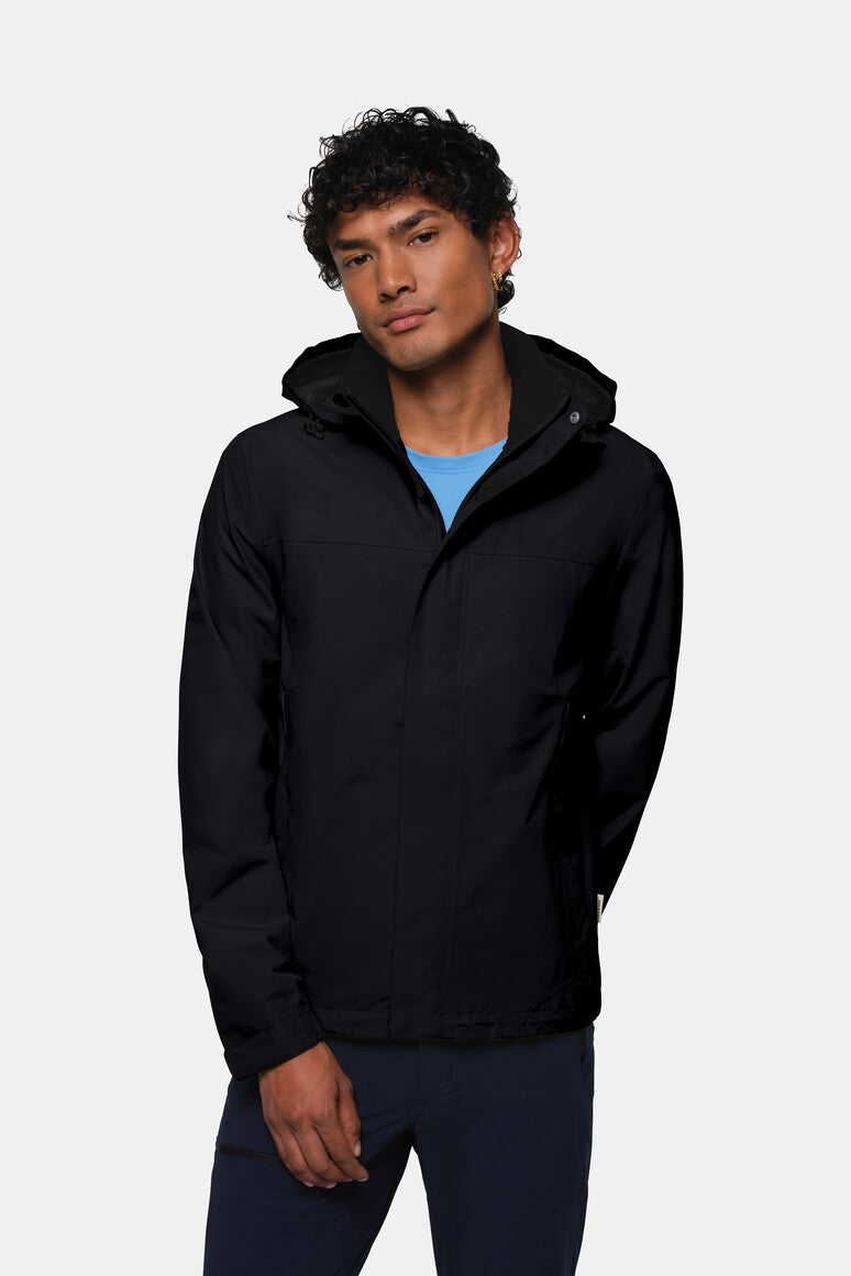 HAKRO Regenjacke - Schwarz - 5