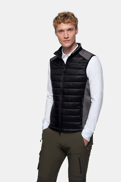 HAKRO Hybridweste Contrast - Schwarz - 5