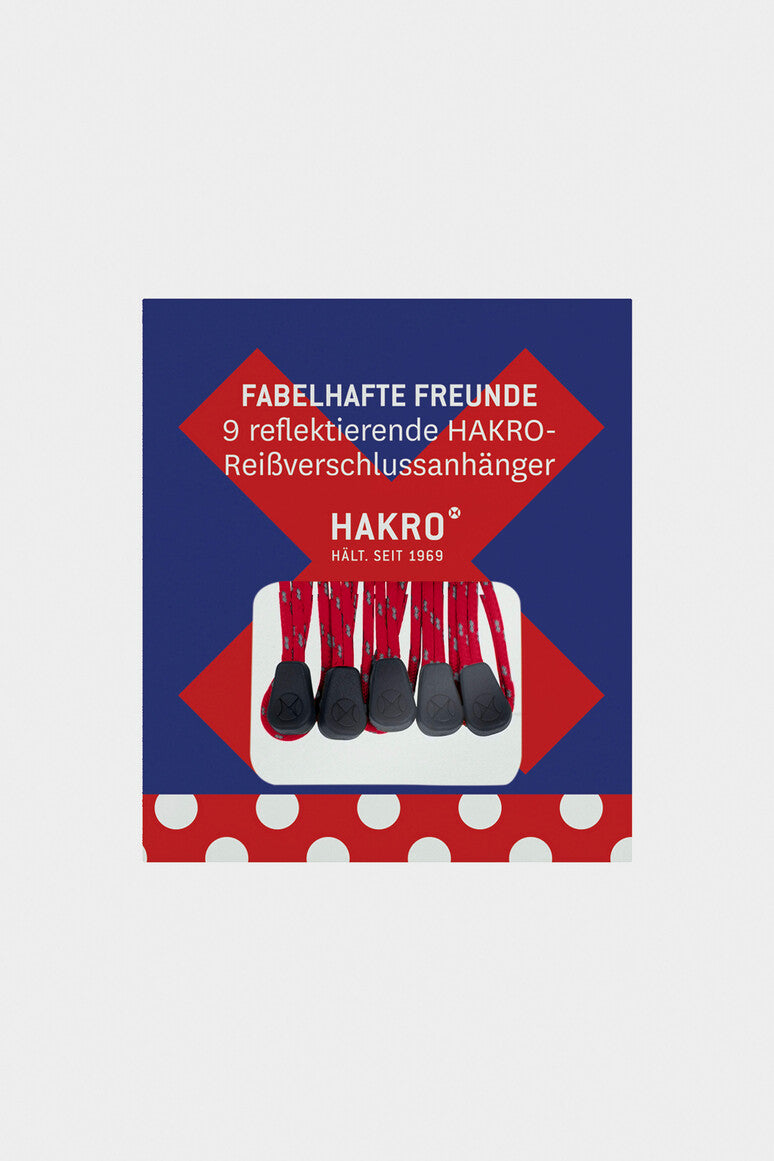 HAKRO 9 fabelhafte Freunde - Rot - 2