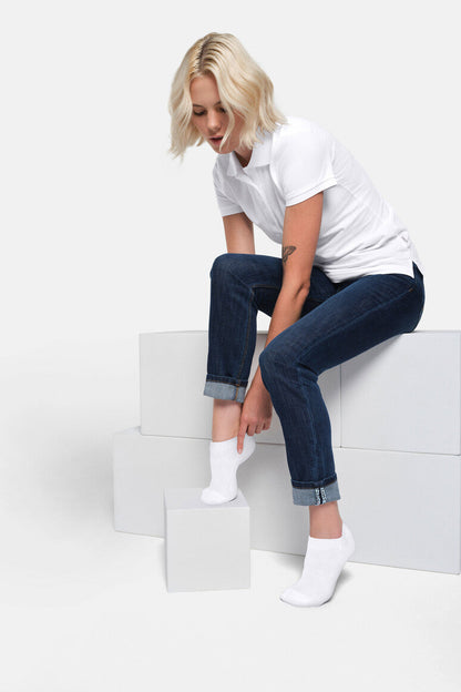 HAKRO Sneaker Socken Essentials - Weiß - 5