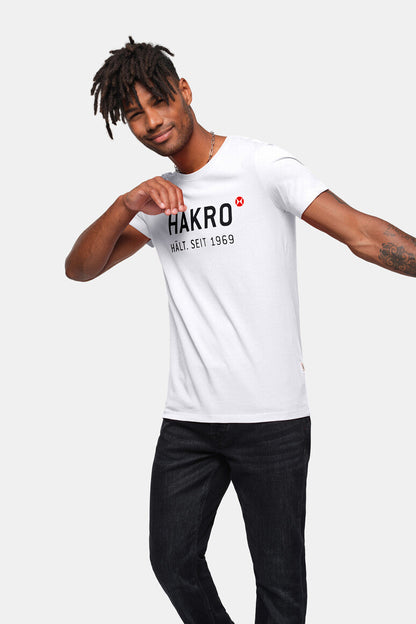 HAKRO T-Shirt Logo - Weiß - 2